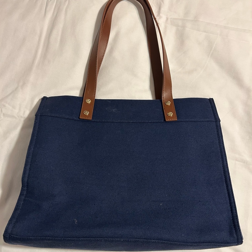 U. S. Navy and Brown Shoulder Bag - Picture 2 of 10